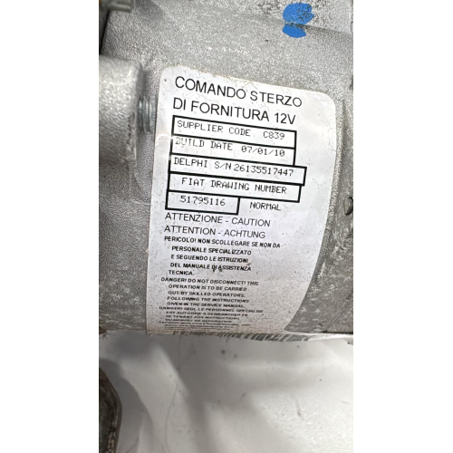 51795116 CITY Piantone sterzo elettrico Fiat Panda 2 169 Metano FILO VERDE 26135517447 26096580 20A A9309-02274 96 000759942 26101916