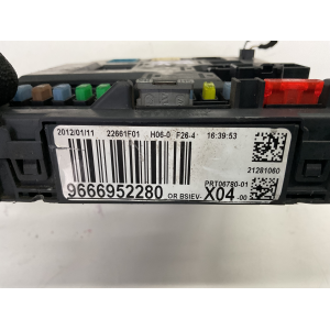 9666952280 CENTRALINA BODY COMPUTER CITROEN C3 2012