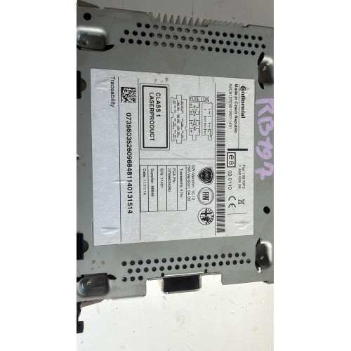 735603526 RADIO Autoradio FIAT PANDA 2017 07356035260A2C9127030100011401 