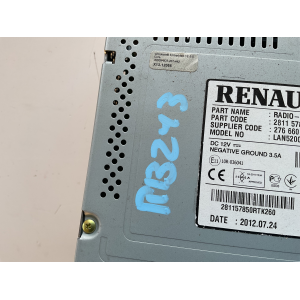 281157850R RADIO SISTEMA NAVIGAZIONE DACIA LODGY (JS) DACIA Lodgy 1.6 B 83CV 61KW 2015 K7M 812