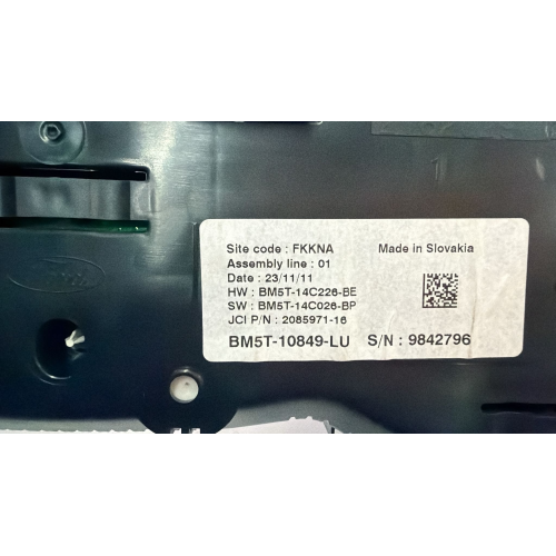 BM5T-10849-LU QUADRO STRUMENTI CONTACHILOMETRI Ford Grand C Max 2.0 TDCi Diesel 163CV 120kW 2011 TIPO MOTORE txdb  9842796  BM5T-14C226-BE BM5T-14C026-BP 