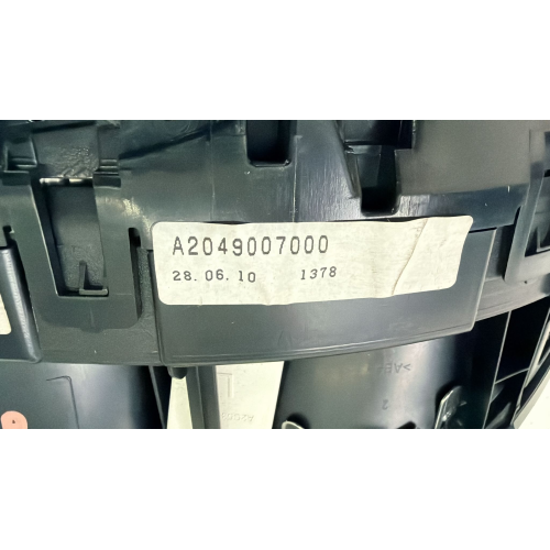 A2C53369434 A2049007000 QUADRO STRUMENTI CONTACHILOMETRI Mercedes-Benz C W204 2010 Diesel AUTOMATICO A2049014400 A2049023600 A2049023800 A2C53369459 A2049007000