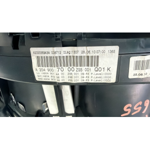 A2C53369434 A2049007000 QUADRO STRUMENTI CONTACHILOMETRI Mercedes-Benz C W204 2010 Diesel AUTOMATICO A2049014400 A2049023600 A2049023800 A2C53369459 A2049007000