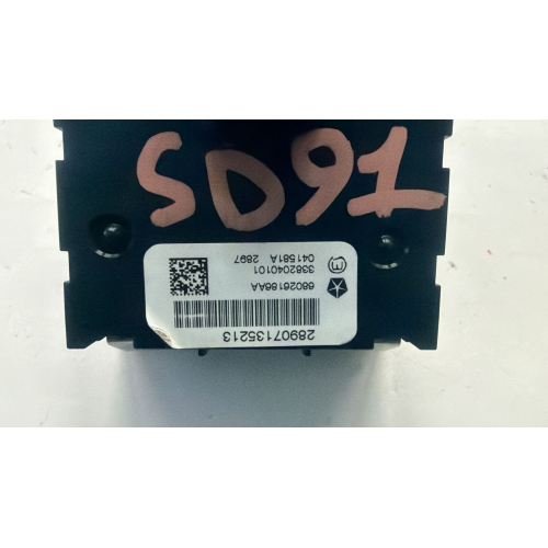 28907135213 68026186AA COMANDO CONTROLLO TRAZIONE JEEP Cherokee IV (KK) 2.8 CRD 4x4 Diesel 177CV 130kW ENS da anno 2008 3382040101 041581A 2897