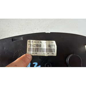 735423080 Quadro strumenti contachilometri 735423080 FIAT IDEA 1.2 B 59KW 5M 5P (2006)