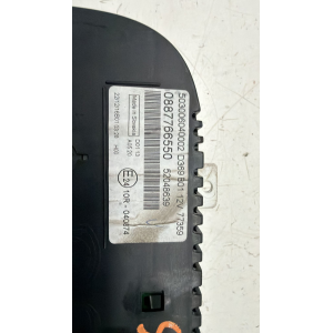 52048639 VEGLIA / QUADRO STRUMENTI / CONTACHILOMETRI FIAT PANDA III 1.2 B 2017 088776655 503006040002 D369 B01 12V 77359