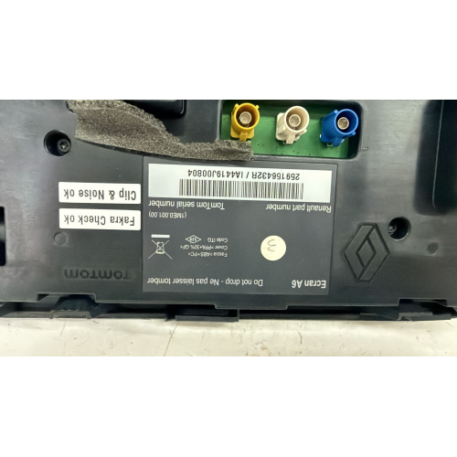 259156432R SCHERMO NAVIGATORE SATELLITARE RENAULT CLIO 3 TOM TOM 2009 IA4419J00804