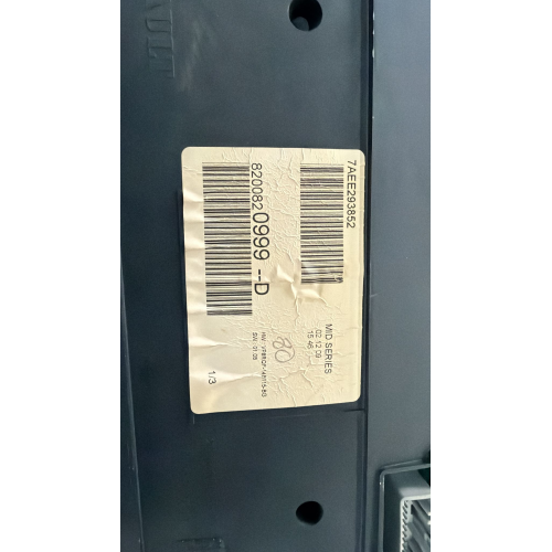 8200820999D QUADRO STRUMENTI CONTACHILOMETRI RENAULT CLIO III (B85-C85-S85) (2005>2012) 7AEE293852