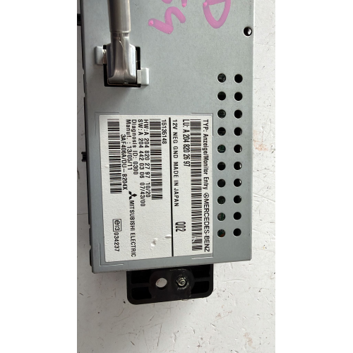 A2048202697 DISPLAY MULTIFUNZIONE COMPUTER DI BORDO PER MERCEDES GLK (W204) A2044420306 A2048202797 