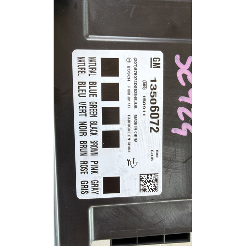13506072  F00HJ01417 Centralina comfort Opel Corsa E 1.3 CDTI Diesel 75 CV 55 kW anno 2018 B13DTC
