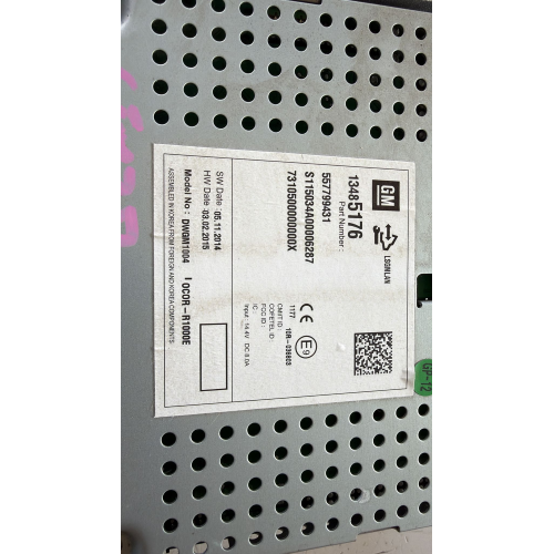 13485176 557799431 AUTORADIO RADIO PER OPEL Corsa E 3° Serie 2018