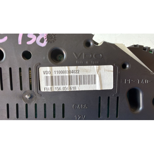 110080304022 156056618 QUADRO STRUMENTI CONTACHILOMETRI ALFA ROMEO 147 1.9 JTD  0306050504V01
