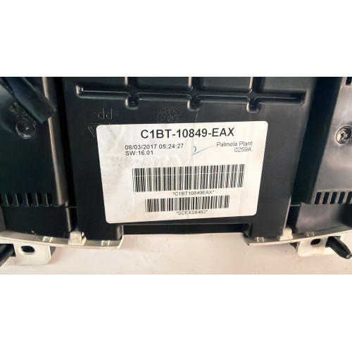 C1BT-10849-EAX  QUADRO STRUMENTI CONTACHLOMETRI FORD FIESTA 1.4 B GPL 71KW 2017 RTJD SCEX6462