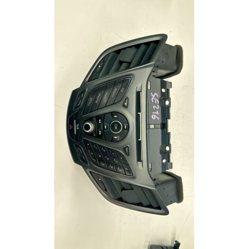 C1BT18K811PA PANNELLO COMANDI AUTORADIO FORD FIESTA 1.4 B GPL 71KW 2017 RTJD 17006881-01 A3459730 BA61-18A802-BAW 8A61-18A802-BKW