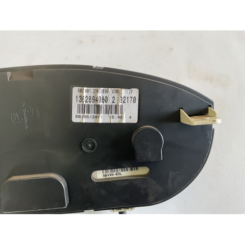 1362894080 CONTACHILOMETRI VEGLIA QUADRO STRUMENTI PER PEUGEOT Boxer  FIAT Ducato III Van (250, 290) 2.2 D 100 Multijet Diesel 100CV 74kW 4HV anno 2009