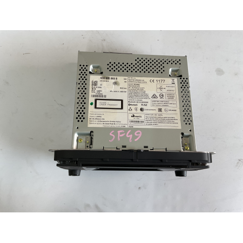 6C0035869B RADIO AUTORADIO VOLKSWAGEN Polo V (6R1, 6C1) 1.4 TDI Diesel 75CV 55kW CUS da anno 2014 - 2017 75000KM