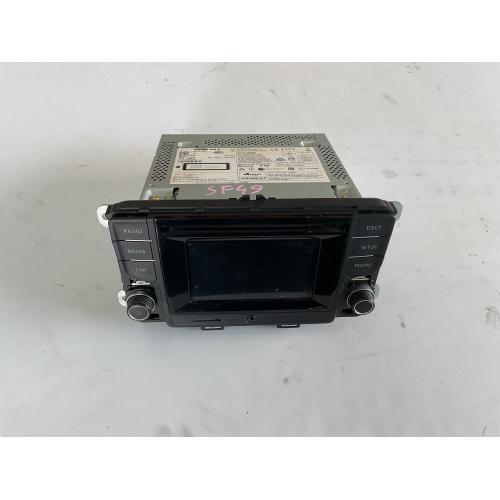6C0035869B RADIO AUTORADIO VOLKSWAGEN Polo V (6R1, 6C1) 1.4 TDI Diesel 75CV 55kW CUS da anno 2014 - 2017 75000KM