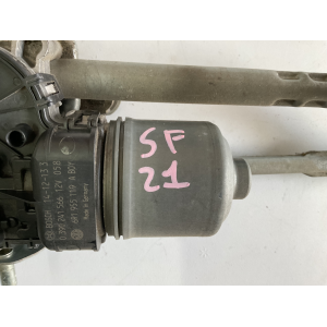 0390241566 Motorino tergicristalli anteriore VOLKSWAGEN Polo V (6R1, 6C1) 1.4 TDI Diesel 75CV 55kW CUS da anno 2014 - 2017 75000KM 6R195519