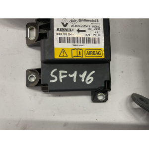 8201163304 KIT AIRBAG DACIA DUSTER I ANNO 2012 28.4076-5204.3 609979300 008R-000 008L-000 BAM-PT11-1746 34041872A 9852500028R