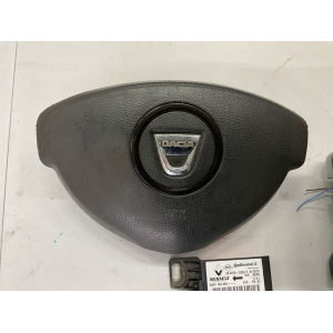 8201163304 KIT AIRBAG DACIA DUSTER I ANNO 2012 28.4076-5204.3 609979300 008R-000 008L-000 BAM-PT11-1746 34041872A 9852500028R