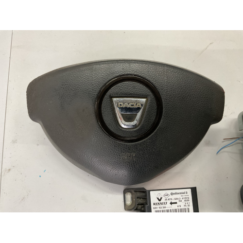 8201163304 KIT AIRBAG DACIA DUSTER I ANNO 2012 28.4076-5204.3 609979300 008R-000 008L-000 BAM-PT11-1746 34041872A 9852500028R