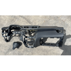 KIT AIRBAG NISSAN QASHQAI J11 VOLANTE CRUSCOTTO PASSEGGERO ESCLUSO DI CINTURE 34154250B 98510 4EA1A