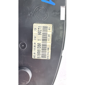 518081380 QUADRO STRUMENTI CONTACHILOMETRI LANCIA MUSA II (184) 1.3 MULTIJET 16V 5M 90CV 2008 5P MONOVOLUME