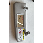 735680295 ALETTA PARASOLE LATO DESTRO PASSEGGERO FIAT Panda III 312 319 1.0 Mild Hybrid Benzina Elettrico 69CV 51kW 2022 40525KM