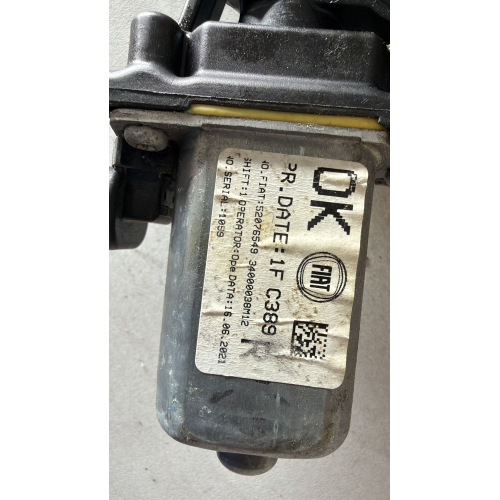 52076549 CREMAGLIERA ALZACRISTALLO ANT DX ANTERIORE DESTRA  FIAT Panda III 312 319 1.0 Mild Hybrid Benzina Elettrico 69CV 51kW 2022 40525KM