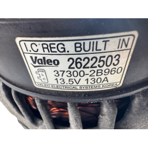 37300-2B960 2622503 ALTERNATORE Hyundai Tucson 1.6 b 177cv 130kw 2016 G4FJ 2WD 90000KM Tipo MOTORE G4FJ 
