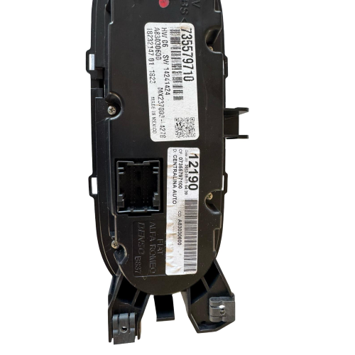 735579710 A83030600 CENTRALINA COMANDO CLIMA FIAT 500L 1.6 1600 MULTIJET D 77KW 2013 TIPO Motore 199B5000 