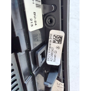 A2129006527 Centralina climatizzatore COMANDO CLIMA  Mercedes W212 E 200 CDI BlueTEC 2.2 Diesel 136 CV 100 kW OM 651925 A2129016806 5HB011416-67 Q001