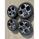 4 Cerchi da 17' in Lega - Citroen C3 Aircross 13469372 CON GOMME HANKOOK  DOT 216K8 4U KB 4222 KINERGY 4S2 13469372 T6 K1209 17X6.5J 672044871 ALSI7MG YQ00065577 