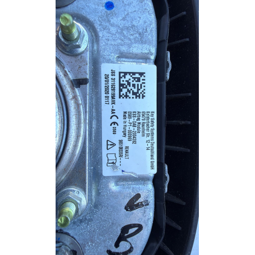 985108335R AIRBAG VOLANTE CON AIRBAG PASSEGGERO DACIA Duster II 1.0 TCe Benzina 101CV  74kW H4D 450 da anno 2019  0589-P1-000969 34239914 9852532885R T 
