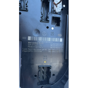 5DK011023-06 SAM CENTRALINA PORTA FUSIBILI Mercedes W212 E 200 CDI BlueTEC 2.2 Diesel 136 CV 100 kW OM 651925 2129003822 2129015105 2129026107