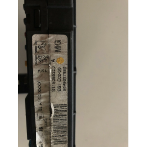 9649627880 CENTRALINA SCATOLA FUSIBILI RELÈ PEUGEOT 206 1.6 80KW 2003 S118085220
