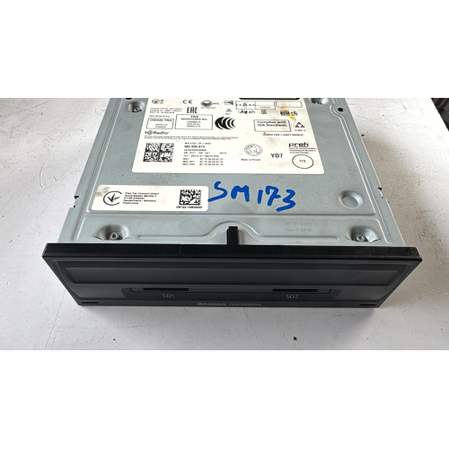 565035874 6327580 INFOTAINMENT MULTIMEDIALE NAVIGATORE SATELLITARE RADIO CD SKODA OCTAVIA III (5E) 1.5 TSI 16V AUT 150CV 110KW 2020