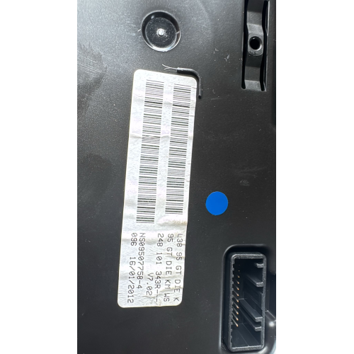 248101343R QUADRO STRUMENTI CONTACHILOMETRI RENAULT Megane III Grandtour (KZ) 1.5 dCi Diesel 110CV 81kW K9K 846 anno 2012 K9K R8 NS09507758-4