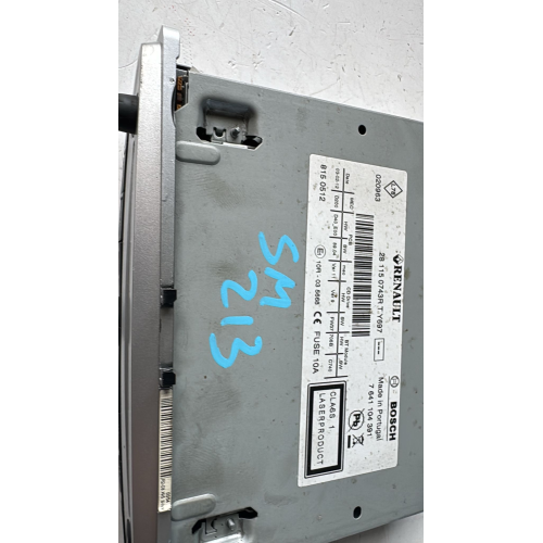 281150743RT RADIO Autoradio CD RENAULT Megane III Grandtour (KZ) 1.5 dCi Diesel 110CV 81kW K9K 846 anno 2012 K9K R8 Y6976 7641104391