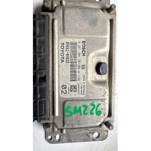 0261208702 89661-0H022 Centralina Motore Peugeot 107 1.0 Benzina 50 Kw 2005/2012