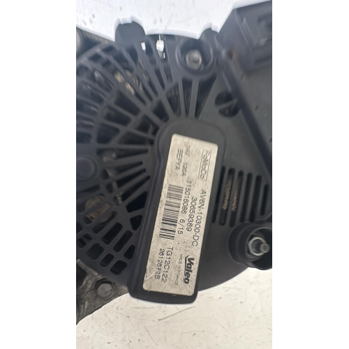 AV6N-10300-DC ALTERNATORE FORD Fiesta Mk6 (JA8, JR8) 1.5 TDCi Diesel 75CV 55KW ANNO 2015 TG12C122 2612672 TIPO MOTORE UGJC 