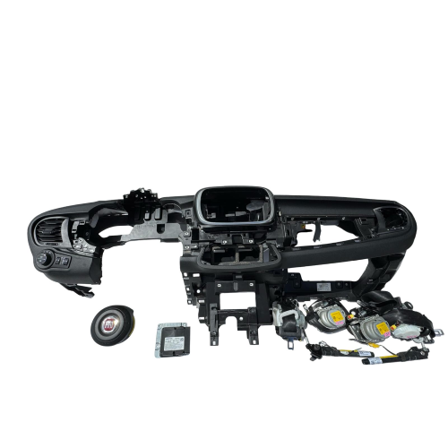KIT AIRBAG COMPLETO FIAT 500X RESTYLING (344) 2023  SEGNI SUL CRUSCOTTO COME DA FOTO 