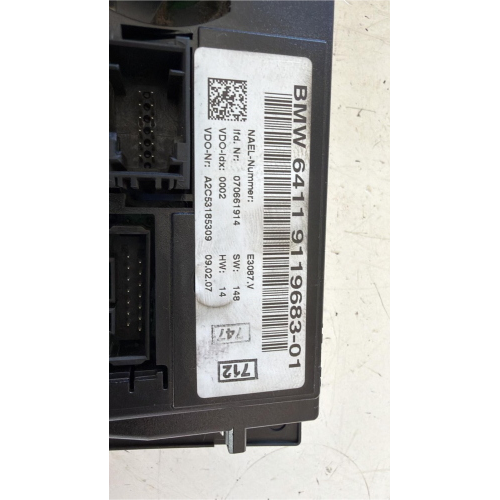 64119119683-01 A2C53185309 CENTRALINA COMANDO CLIMA BMW SERIE 1 (E87) 116 i Benzina 115CV 85kW N45B16A anno 2007