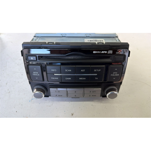 96121-1J250 RADIO AUTORADIO STEREO HYUNDAI I20 1.2 B 62KW 2014 G4LA