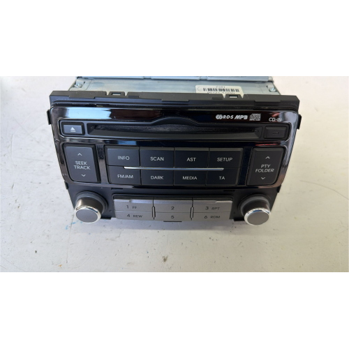 96121-1J250 RADIO AUTORADIO STEREO HYUNDAI I20 1.2 B 62KW 2014 G4LA