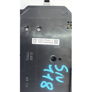 83800-F5440 QUADRO STRUMENTI CONTACHILOMETRI TOYOTA Yaris III (XP13) 1.5 Hybrid Benzina Elettrico 101CV 74kW 1NZ-FXE anno 2018 MB157580-4812