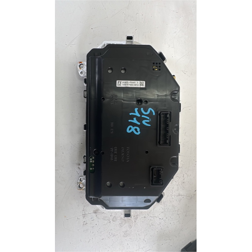 83800-F5440 QUADRO STRUMENTI CONTACHILOMETRI TOYOTA Yaris III (XP13) 1.5 Hybrid Benzina Elettrico 101CV 74kW 1NZ-FXE anno 2018 MB157580-4812