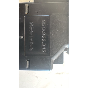 5G0868345 PULSANTE ALZAVETRO POSTERIORE SINISTRO PER VOLKSWAGEN Golf 7 Berlina