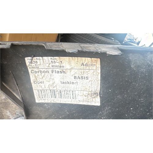 PARAURTI POSTERIORE OPEL Adam (M13) 1.2 Benzina 69CV 51kW A12XER anno 2014