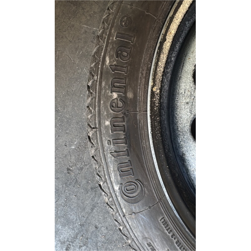 2160126 RUOTINO DI SCORTA CON ATTREZZI OPEL Adam (M13) 1.2 Benzina 69CV 51kW A12XER anno 2014 CONTINENTAL 115 70 R16  DOT 1314